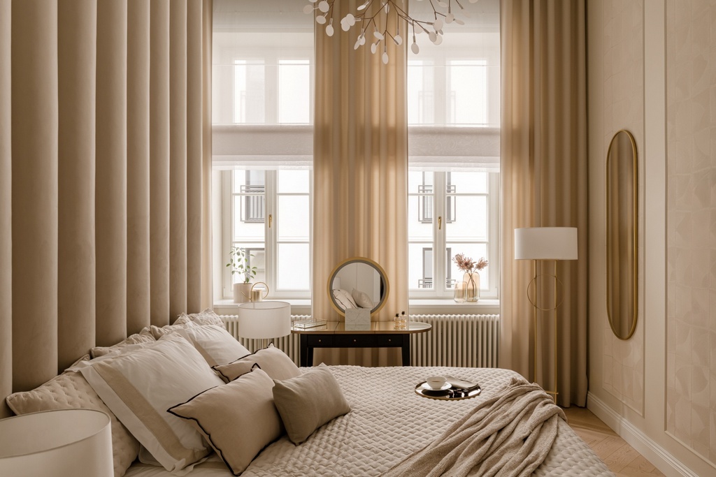 Drzwi wysokie w apartamencie – zdjęcie 13