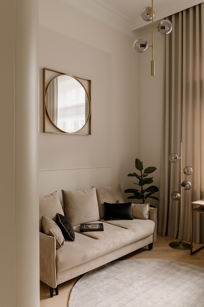 Drzwi wysokie w apartamencie – zdjęcie 10